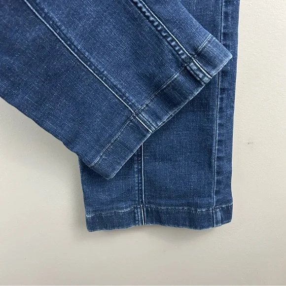 White House Black Market High Rise Wide Leg Cargo Jeans Size 2 - Picture 6 of 14